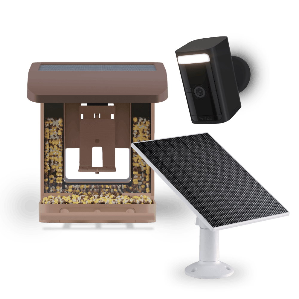 Alternative view of Bird Feeder Wireless Camera Bundle