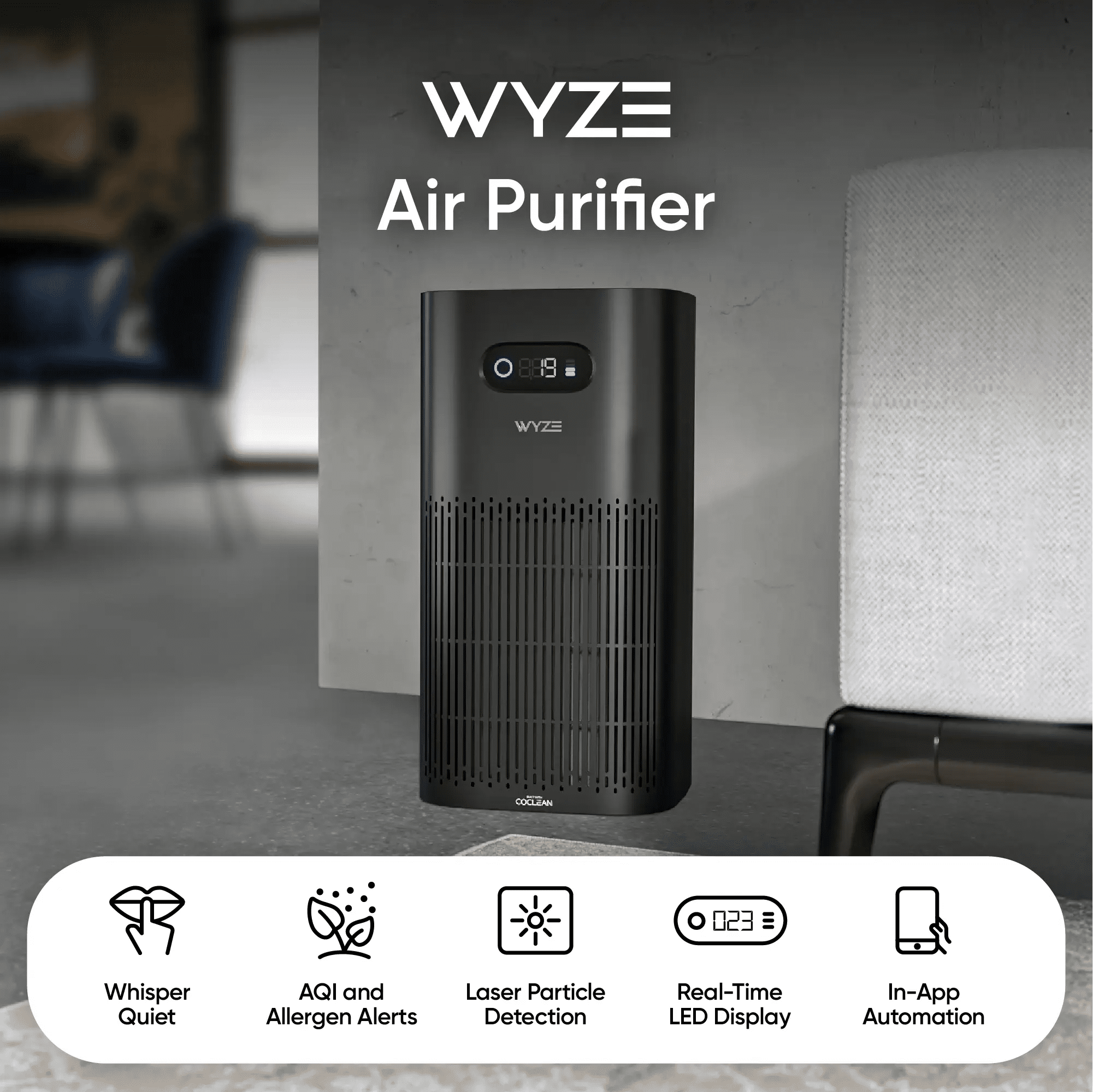 Alternative view of Wyze Air Purifier