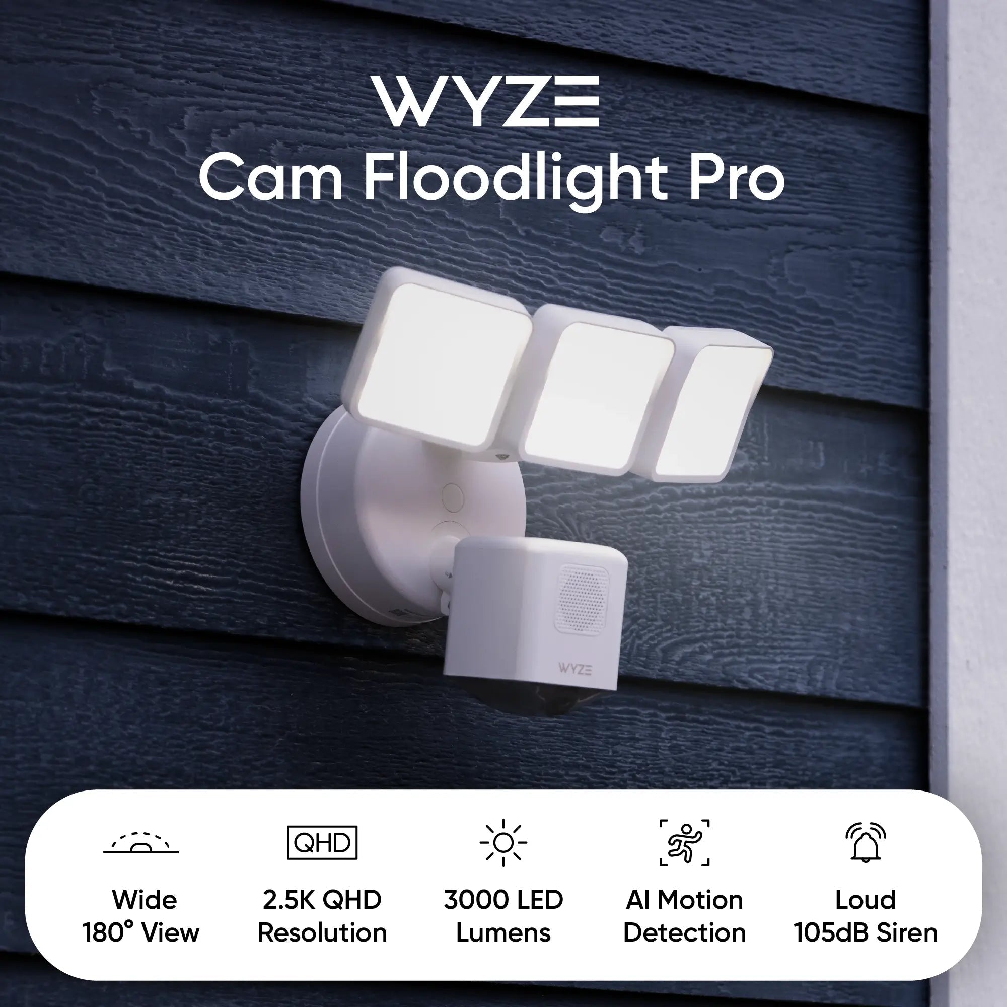 Alternative view of Wyze Cam Floodlight Pro