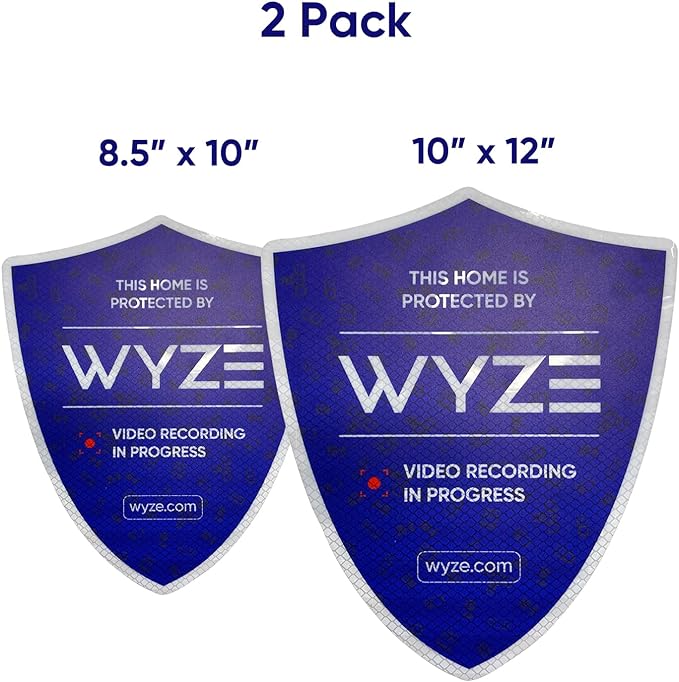 Alternative view of Wyze Security Reflective Sticker