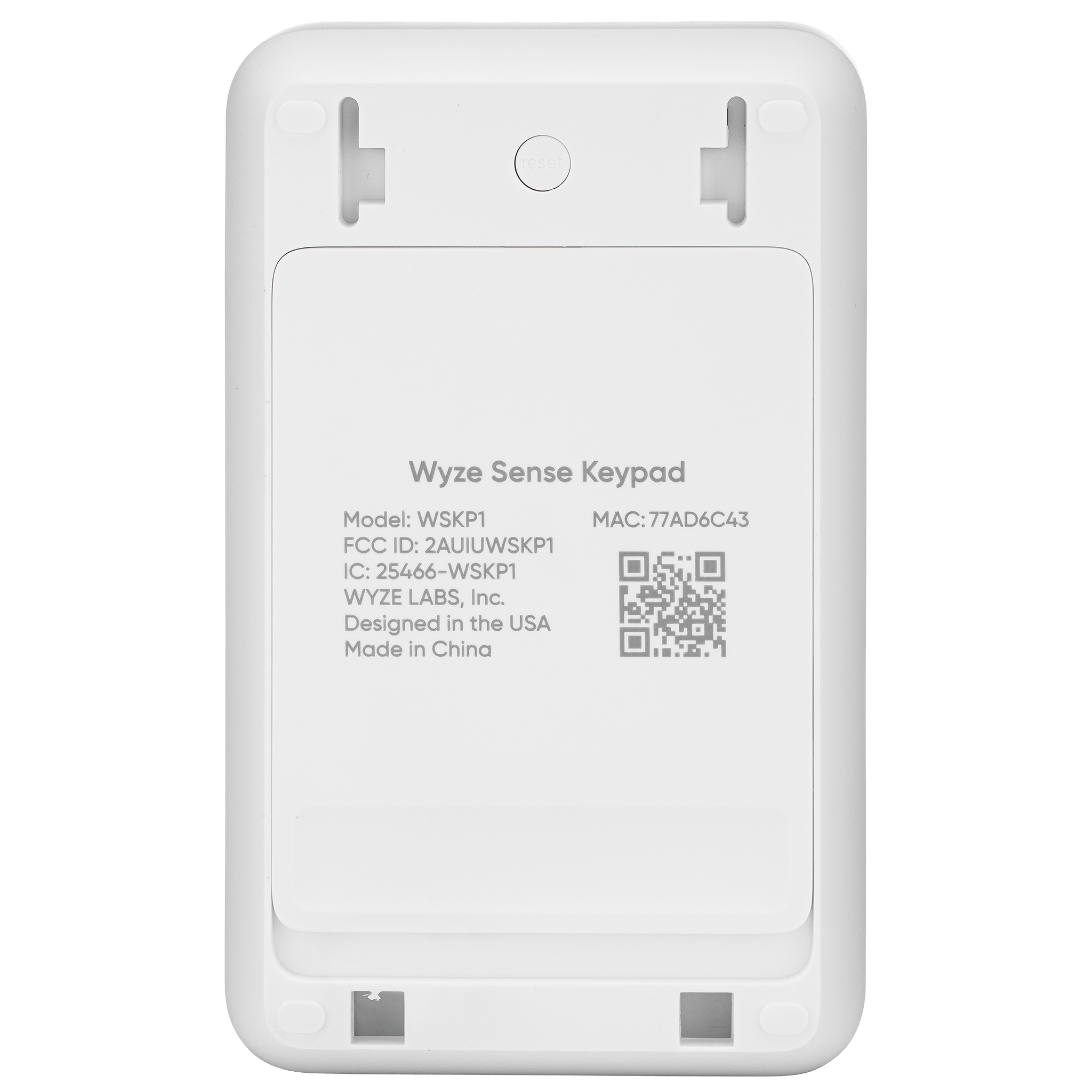 Alternative view of Wyze Sense Keypad