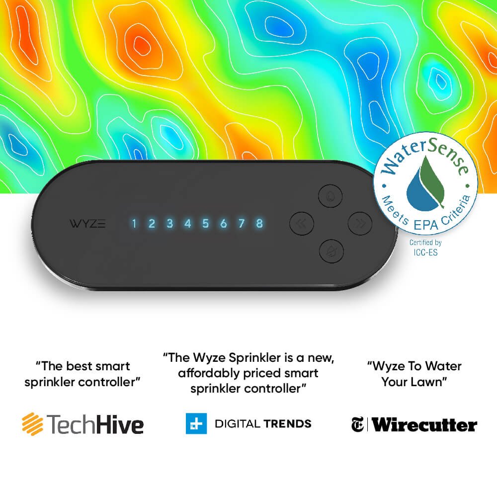 Alternative view of Wyze Sprinkler Controller
